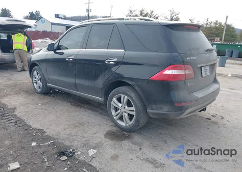 2014 Mercedes-Benz Ml 350 4Matic z USA, uszkodzony, nr VIN 4JGDA5HB6EA389581